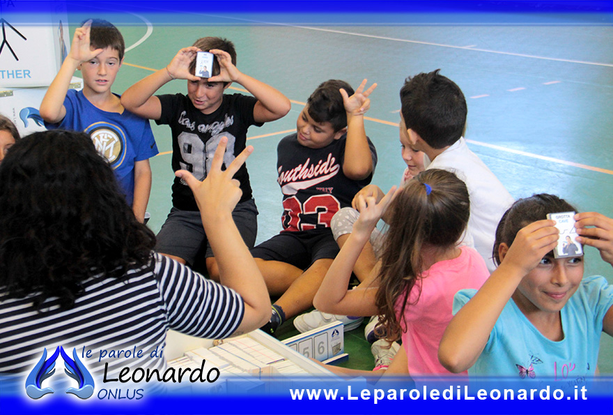 Gruppo “Le Parole di Leonardo ONLUS” a Handimatica 2014